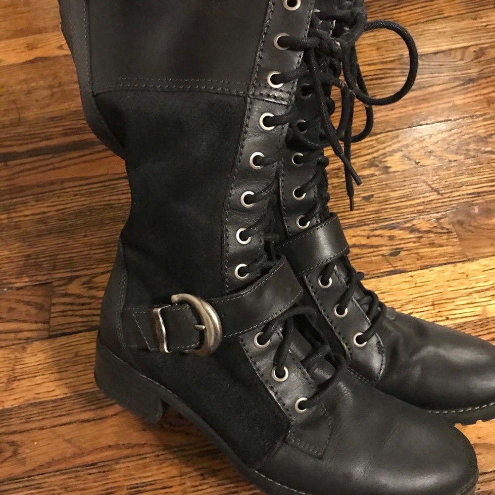 Timberland Earthkeepers Black Leather sz 7.5